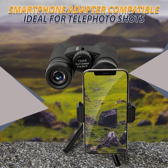 Long Range and High Powered Lightweight Binocular Kit for Bird Watching 10x42 - Picture 6 of 10